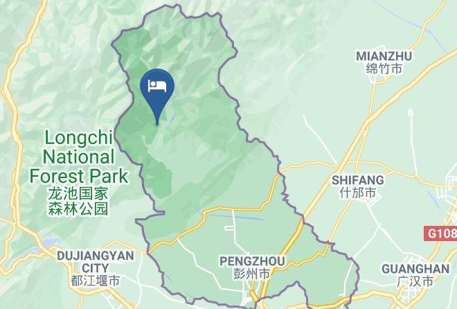 Chengdu - Pengzhou Anlan Holiday Manor Maps
