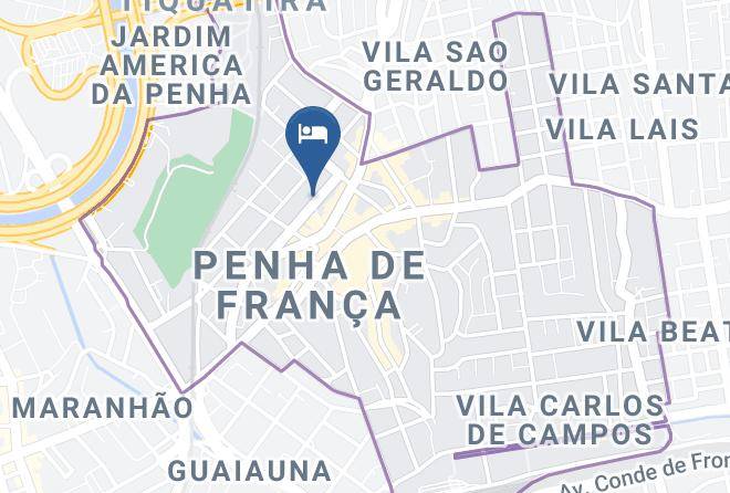 Sao Paulo Penha - Penha Palace Hotel Maps