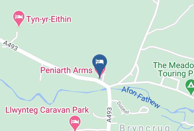 Gwynedd - Peniarth Arms Hotel Maps