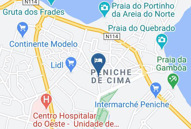Peniche - Peniche Housing By Tree The Company Maps