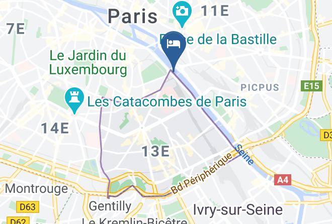 Paris - Peniche Le Nenuphar Maps