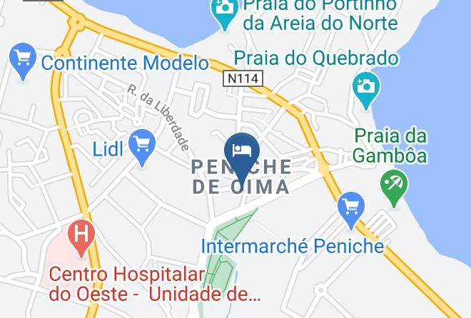 Peniche - Peniche's Blue & White Maps