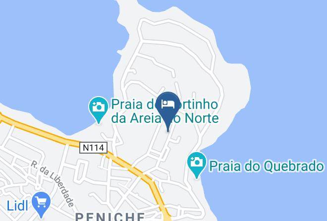 Peniche Surf Lodge And Surf School No 2 Map