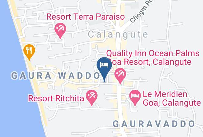 Bardez - Peninsula Beach Resort Maps