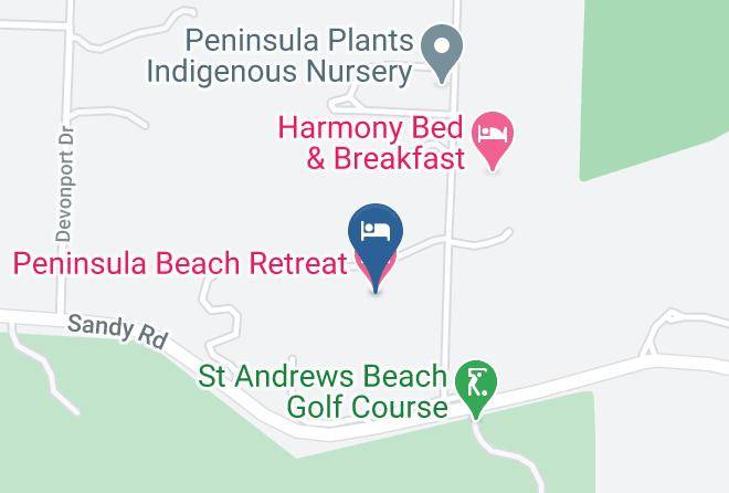 Mornington Peninsula - Peninsula Beach Retreat Maps