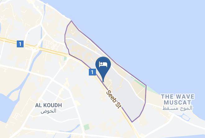 Al Seeb - Peninsula Hotel Maps