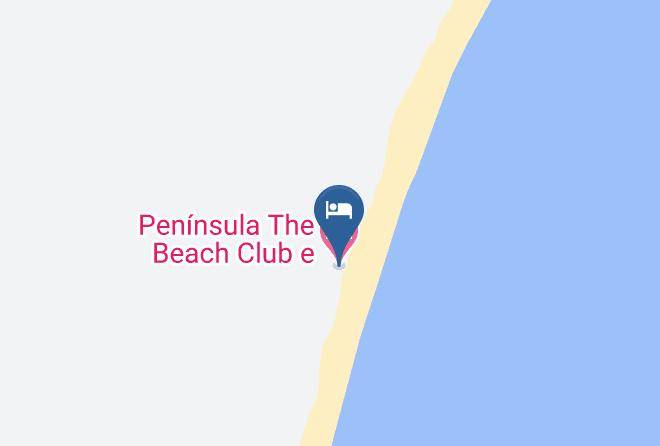 Marau - Peninsula The Beach Club E Hotel Maps