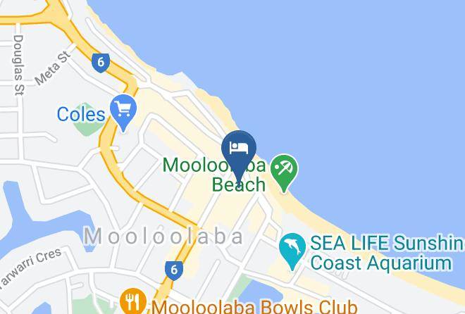 Sunshine Coast - Peninsular Beachfront Resort Maps