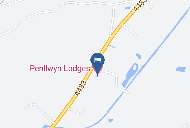 Powys - Penllwyn Lodges Maps