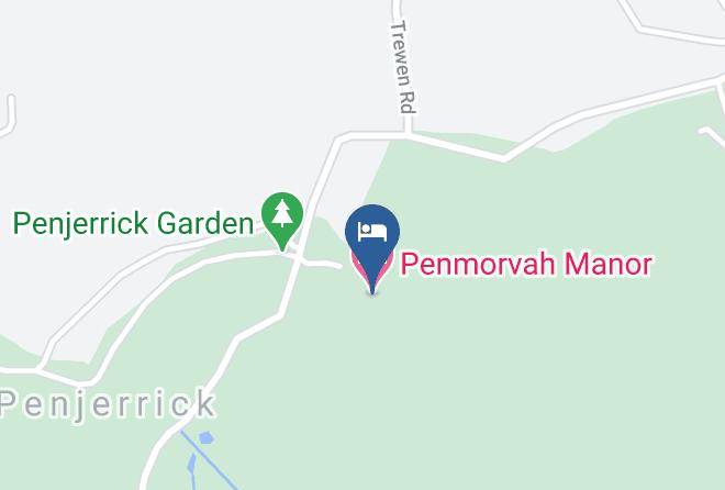 Cornwall - Penmorvah Manor Hotel Maps