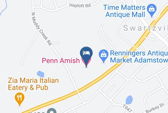 Lancaster - Penn Amish Motel Maps