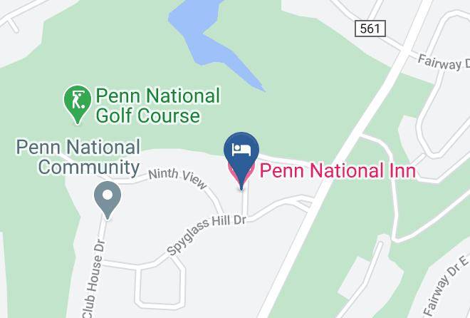 Penn National Inn Map