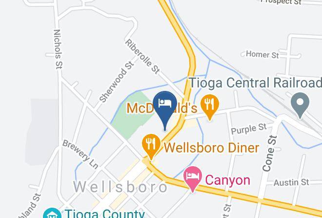 Tioga - Penn Wells Lodge Maps