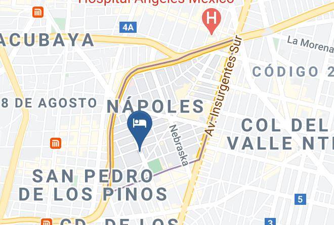 Benito Juarez - Pennsylvania Suites Maps