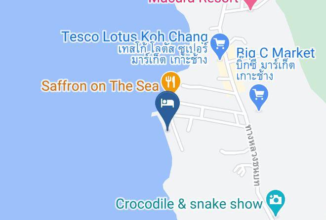 Amphoe Ko Chang - Penny Bungalow Resort Maps
