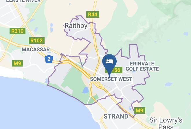 City Of Cape Town - Penny Lane Lodge Maps