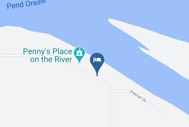 Pend Oreille - Penny's Place On The River Maps
