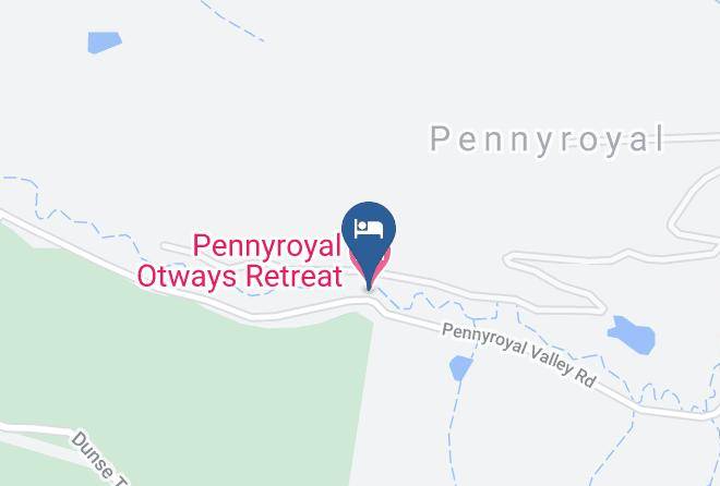 Surf Coast - Pennyroyal Otways Retreat Maps