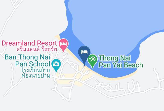 Amphoe Ko Pha Ngan - Pens Bungalow Maps