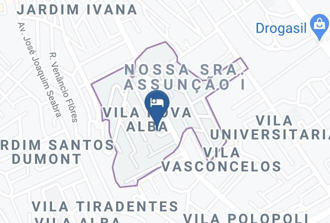 Sao Paulo Rio Pequeno - Pensao Acalanto Maps