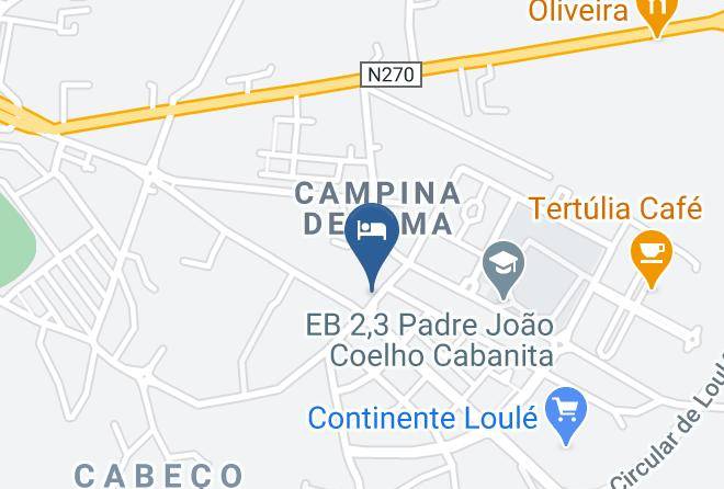 Loule - Pensao Algarve Maps