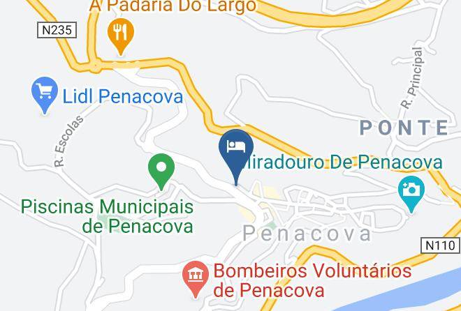 Penacova - Pensao Avenida Maps