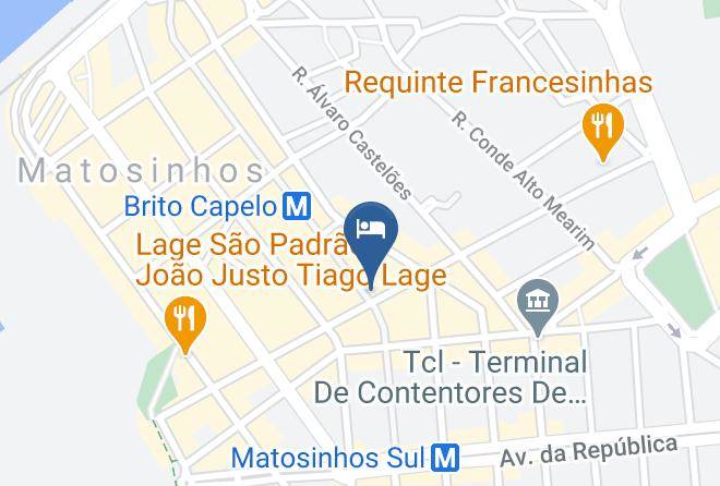 Matosinhos - Pensao Central Maps