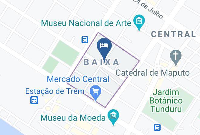 Maputo - Pensao Da Baixa Maps