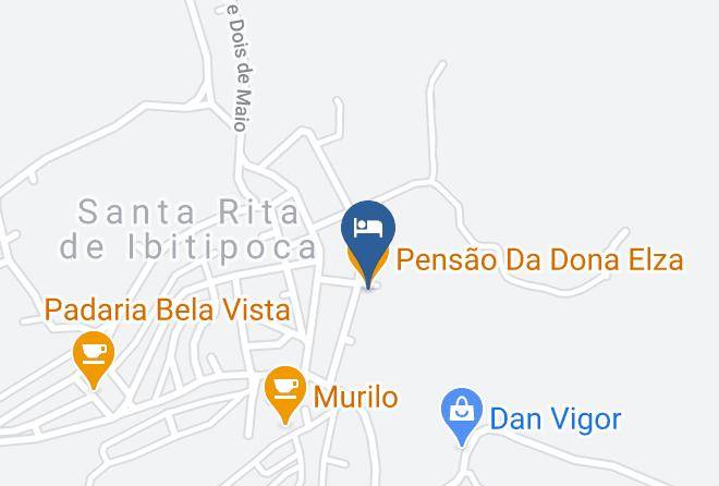 Santa Rita Do Ibitipoca - Pensao Da Dona Elza Maps