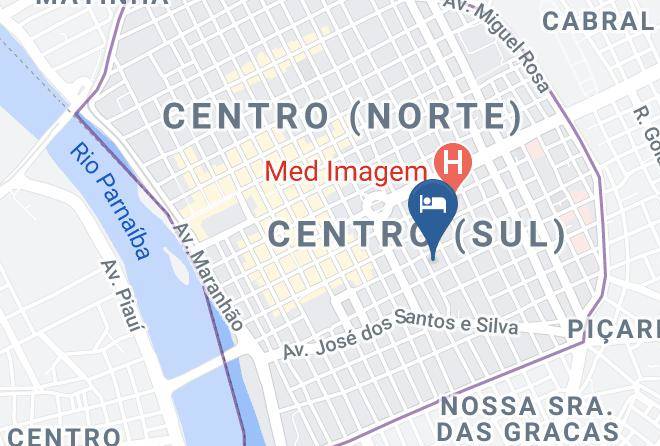 Teresina - Pensao Da Flavia Maps