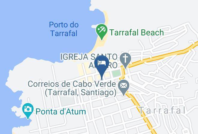 Tarrafal - Pensao Da Mex Tarrafal Maps