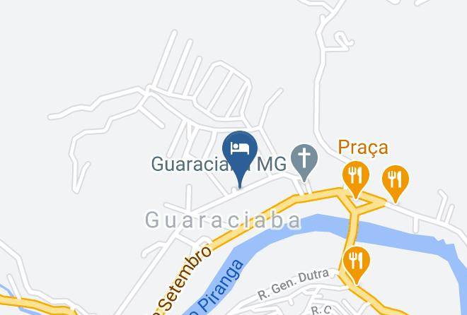 Guaraciaba - Pensao De Dona Maria Lindouro Maps