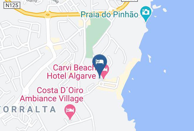 Lagos - Pensao Dona Ana Maps