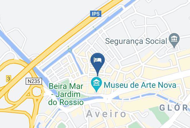 Gloria - Pensao Ferro Aveiro Maps