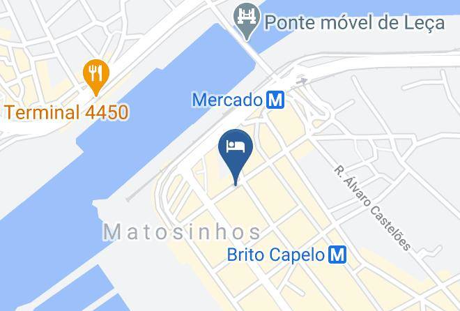 Matosinhos - Pensao Leao De Ouro Maps