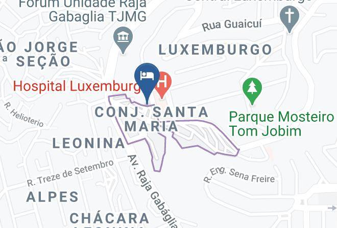 Belo Horizonte - Pensao Luxemburgo Maps