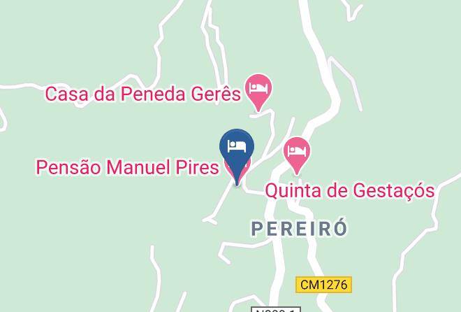 Terras De Bouro - Pensao Manuel Pires Maps