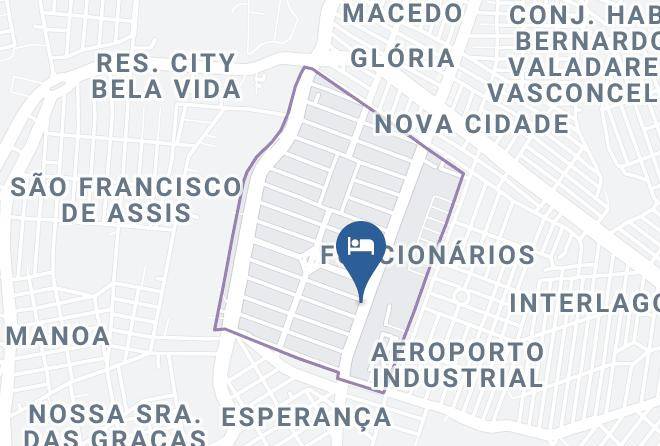Sete Lagoas - Pensao Maria Da Paz Maps