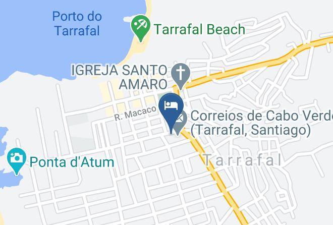 Tarrafal - Pensao Mille Nuits Maps