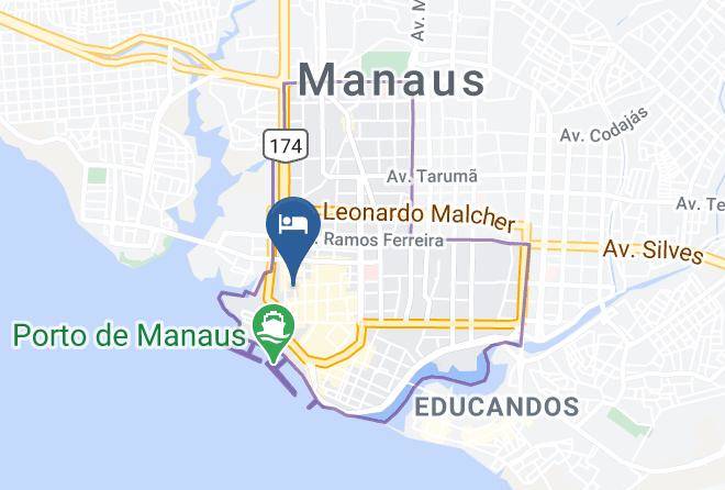 Manaus - Pensao Millenium Centro Maps