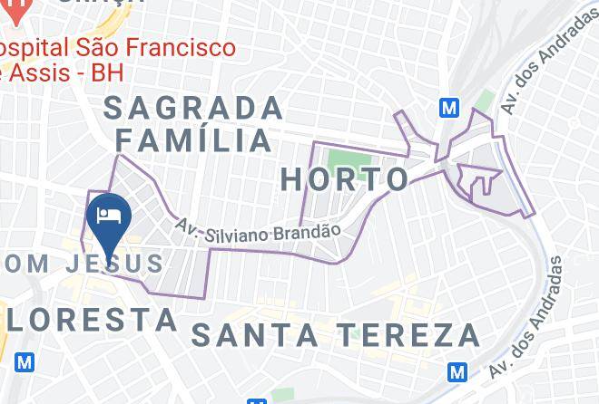Belo Horizonte - Pensao Principe Maps