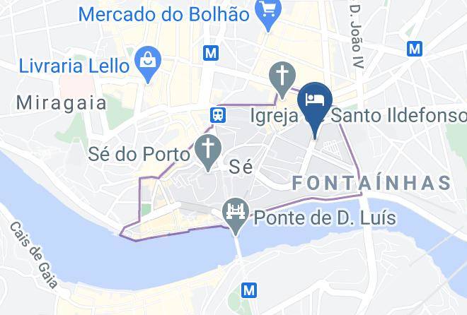 Vitoria - Pensao Residencial Henrique Vlll Maps
