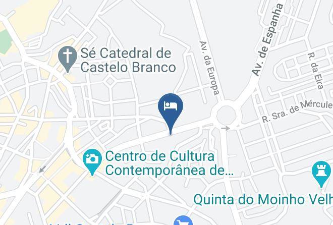 Castelo Branco - Pensao Residencial Ideal Maps