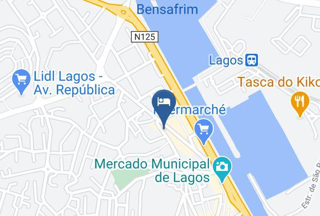 Lagos - Pensao Residencial Solar Maps