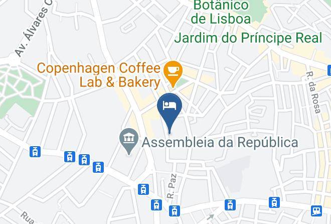 Lisbon - Pensao Rosinha Maps