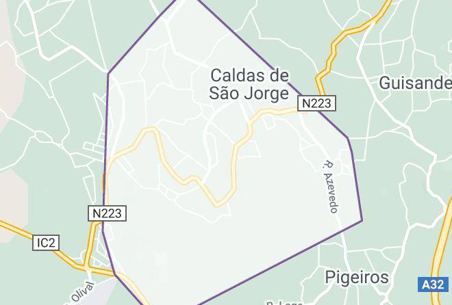 Santa Maria Da Feira - Pensao Sao Jorge Maps