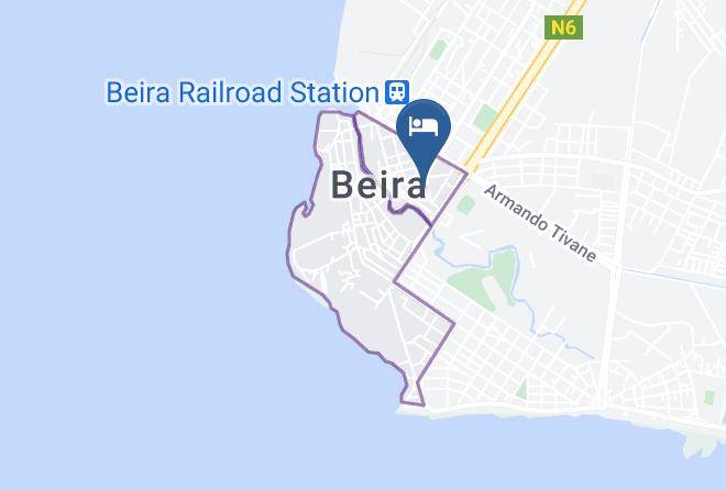 Cidade Da Beira - Pensao Sofala Maps