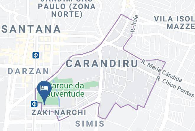 Sao Paulo Santana - Pensao Sputnik Maps