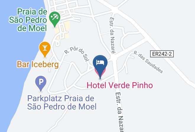 Marinha Grande - Hotel Verde Pinho Maps