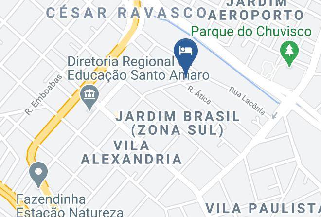 Sao Paulo Campo Belo - Pensao Voo Livre Ltda Maps